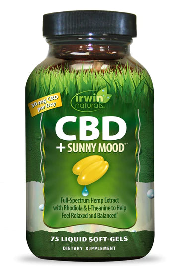Irwin Naturals - CBD + SUNNY MOOD