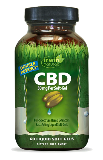 Irwin Naturals - CBD (30mg Per Soft-Gel)