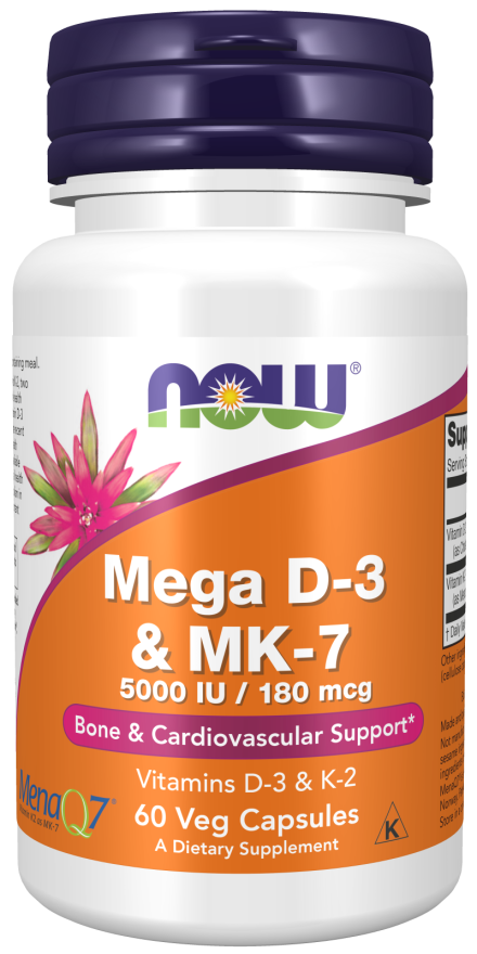NOW - MEGA D-3 & MK-7 60 VCAPS