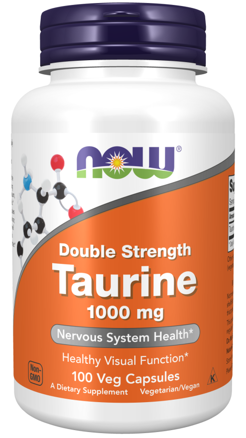 NOW - TAURINE 1000mg 100 VCAPS